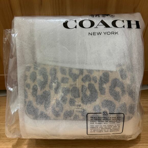 ❤️ Coach Klare Crossbody Bag With Leopard Print - Picture 7 of 10